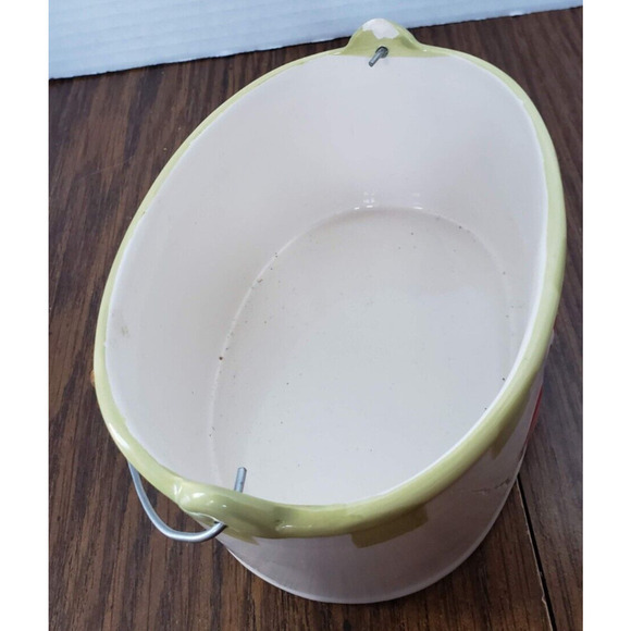 Snowman Christmas Gift Bucket Pail Candle Holder Pacific Island Creations - Picture 5 of 6